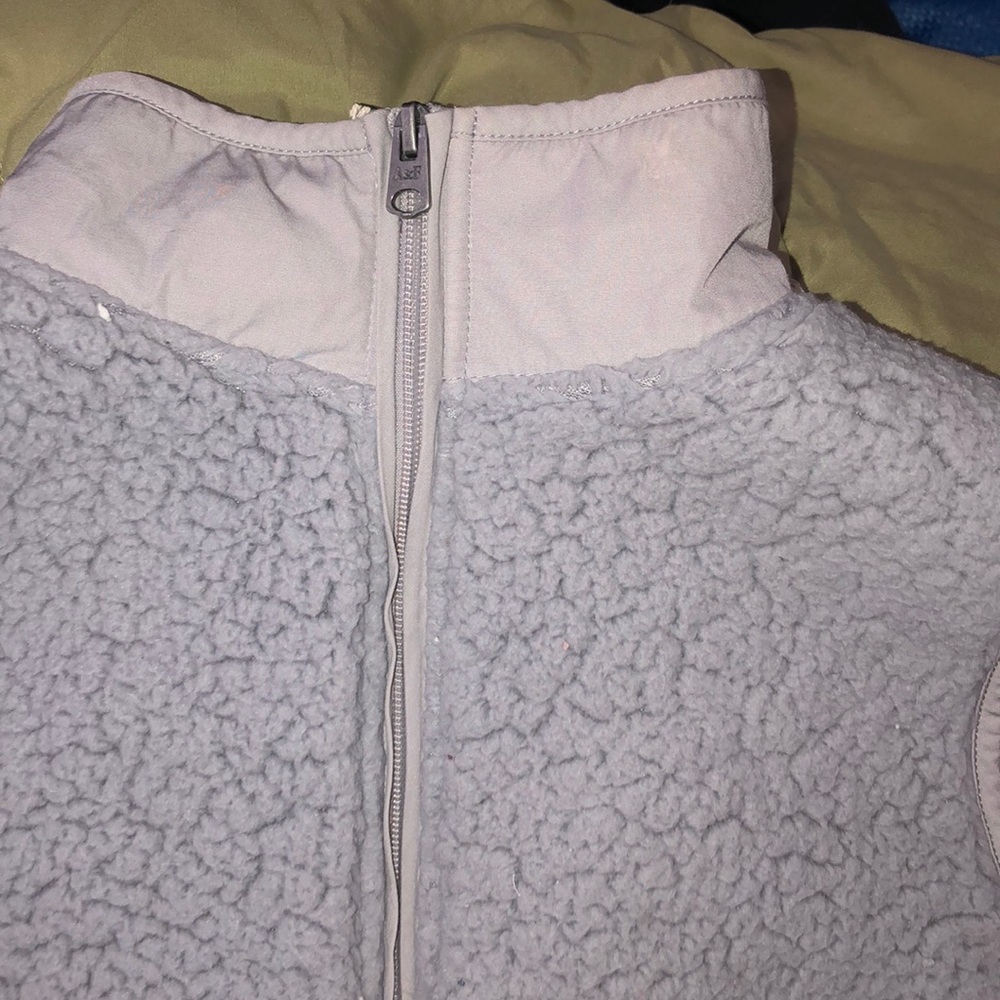 Abercrombie and Fitch Sherpa Vest